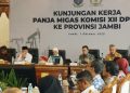 Gubernur Al Haris Terima Kunker Panja Migas Komisi XII DPR RI