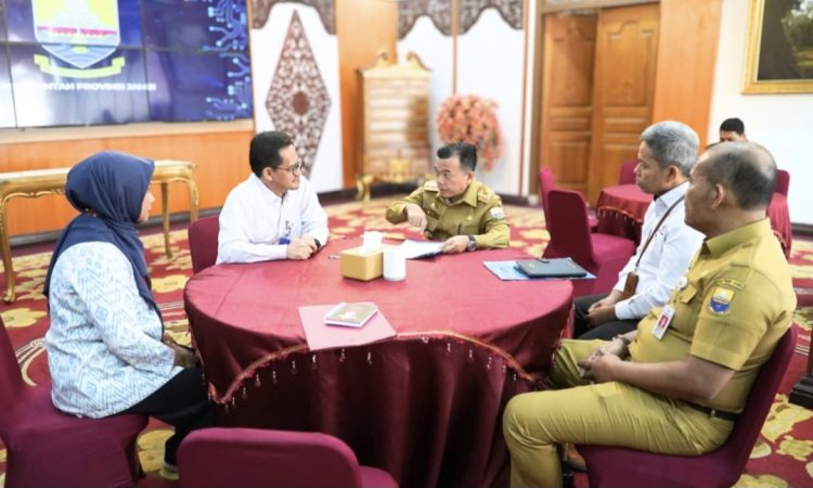 Gubernur Al Haris Terima Audensi BPKP Jambi, Bahas Kajian Strategis untuk Kebijakan Daerah dan Perkuat Kolaborasi Cegah Korupsi