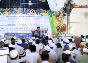 Hadiri Tabligh Akbar Haul Syekh Abdul Qodir Al-Jailani, Wagub Sani: “Alhamdulillah” Adalah Doa Paling Manjur dan Mudah