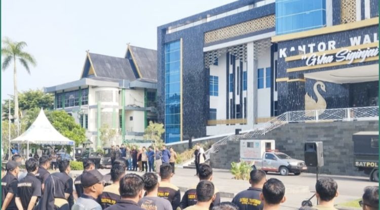 Lepas Tim Terpadu Atasi Masalah Sosial, Sekda A Ridwan: Petugas Harus Bekerja Maksimal Dan Jaga Kekompokan