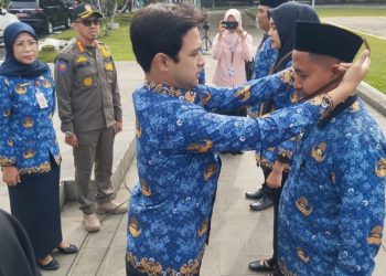 Wawako Diza Lepas Tim Pendataan dan Verifikasi Data Pedagang Pasar, dan Pedagang Kaki Lima