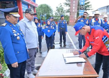 Wali Kota Maulana Kukuhkan Redkar 2025: Relawan Damkar Ditetapkan sebagai Garda Terdepan Kemanusiaan