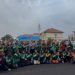 Dalam Rangka Penguatan Keselamatan Berlalulintas, Ditlantas Polda Jambi Apel Bersama Komunitas Ojol Se-Provinsi Jambi
