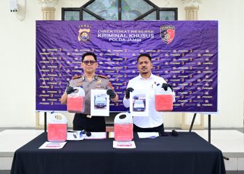 Ditreskrimsus Polda Jambi Ungkap Dugaan Pengangkutan BBM Subsidi Ilegal Untuk Aktivitas PETI