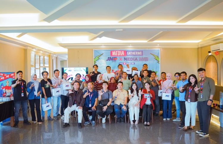 Media Gathering, JNE Jambi X Media Di Jambi Dan Hadirkan Owner RM Pusako Satu