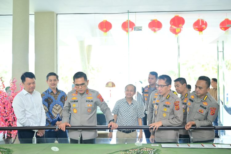 Kapolda Jambi Tinjau Lokasi Pembangunan Gerai Samsat Polres Muaro Jambi di Kawasan CRC