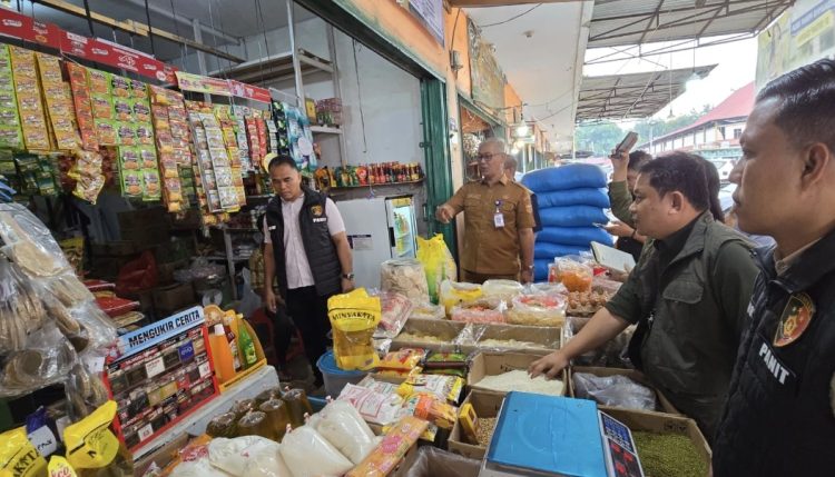 Tim Gabungan Ditreskrimsus Polda Jambi Pastikan Stok dan Harga Bapok di Pasar Angso Duo Masih Stabil Jelang Ramadhan