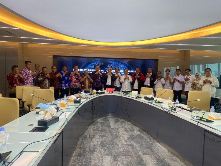 Kadis Kominfo Provinsi Jambi Pimpin Rombongan Diskominfo Kabupaten/Kota Audiensi ke Komdigi RI
