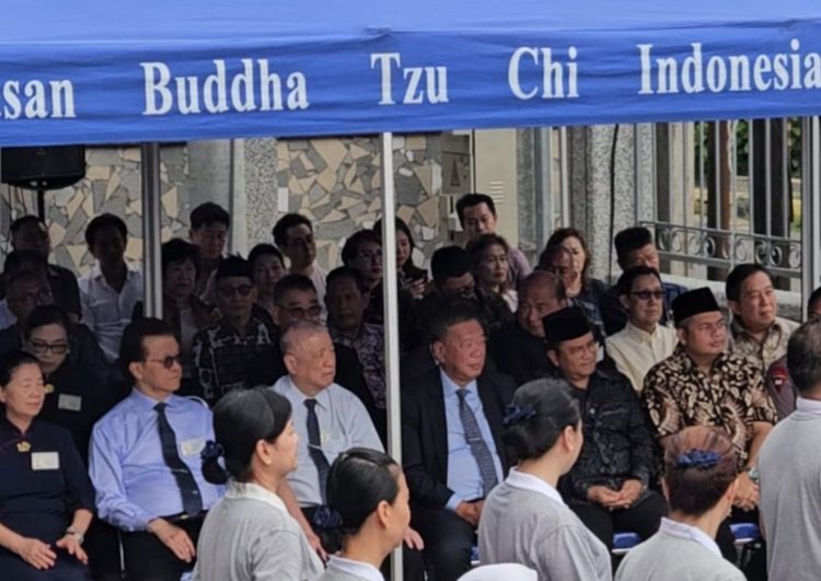 Wali Kota Jambi dan Aguan Resmikan Pusat Koordinasi Kemanusiaan Yayasan Buddha Tzu Chi