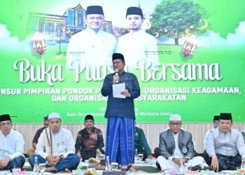 Wali Kota Jambi Maulana Buka Bersama Organisasi Masyarakat, Ini Pesan Disampaikan