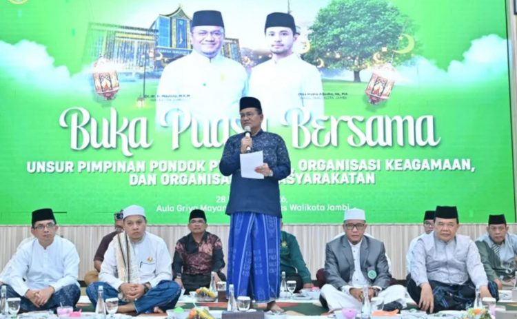 Wali Kota Jambi Maulana Buka Bersama Organisasi Masyarakat, Ini Pesan Disampaikan