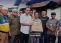 Wabup Muaro Jambi Junaidi H Mahir Tinjau Lokasi Kebakaran di Jaluko, Salurkan Bantuan Darurat untuk Korban