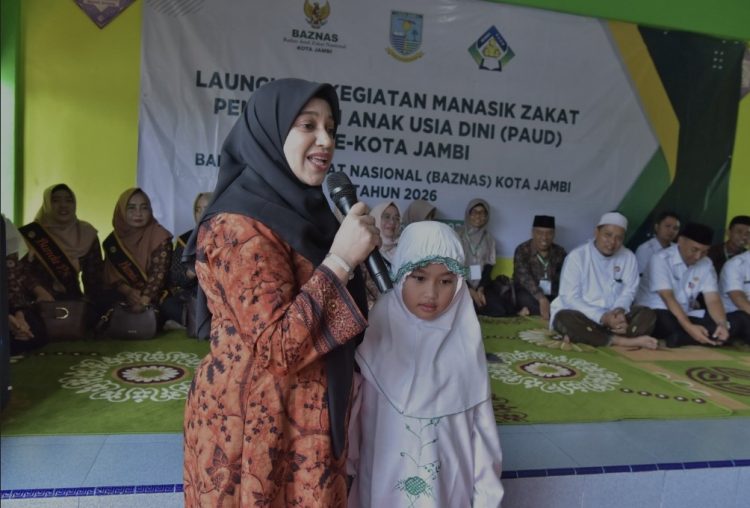 Bunda Paud Nadiyah Launching Implementasi Manasik Zakat Pada Satuan Se-Kota Jambi