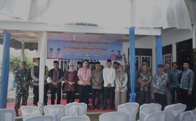 Wali Kota Maulana Apresiasi Program Peduli Berbagi Tetangga RT 17, Kelurahan Simpang III Sipin