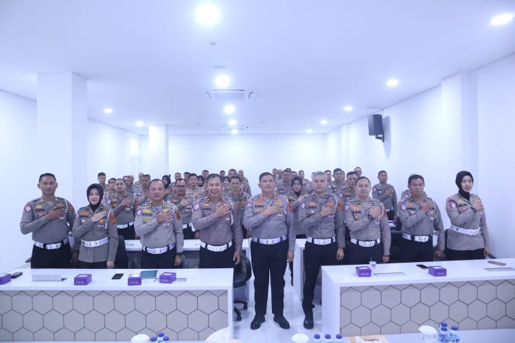 Tingkatkan Profesionalisme Personel, Ditlantas Polda Jambi Gelar Program “Polantas Belajar Bersamo