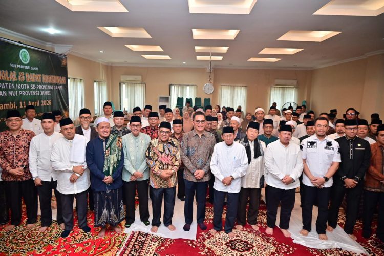 Kapolda Jambi Hadiri Halal Bihalal Keluarga Besar MUI Provinsi Jambi, Perkuat Ukhuwah Dan Sinergi