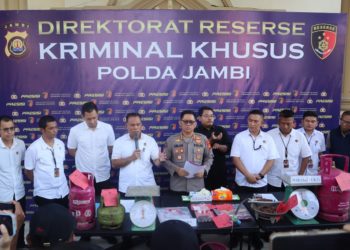 Polda Jambi Ungkap Praktik Penyalahgunaan Gas Subsidi, Tiga Orang Diamankan