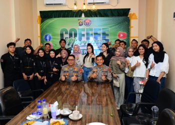 Bidhumas Polda Jambi Gelar Coffee Morning Bersama Pegiat Media Sosial Dan Influencer