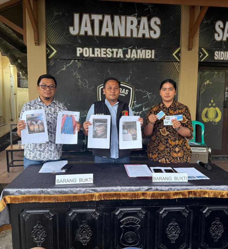 Selama Bulan April 2026, Polresta Jambi Berhasil Ungkap Empat Kasus BBM ilegal Dan Amankan Lima Orang Pelaku