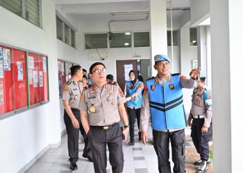 Wakapolda Jambi Tinjau Langsung Tes CAT Taruna Dan Taruni Akpol Di Kampus Unama