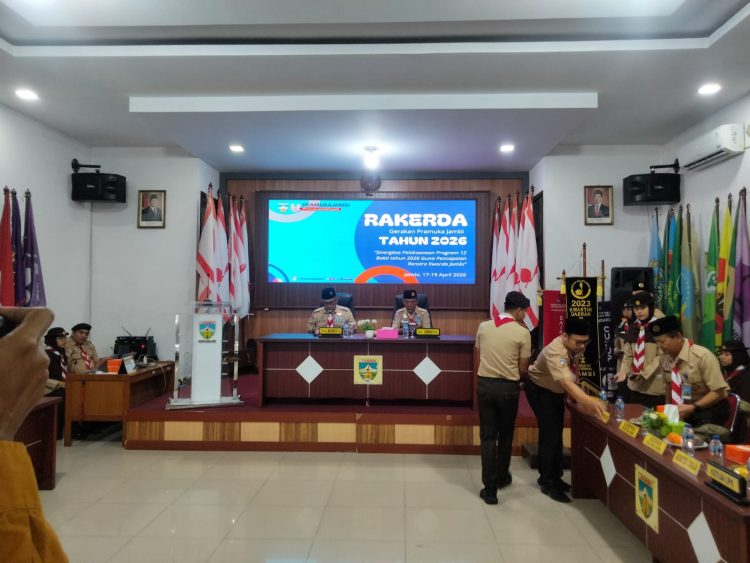 Sekda Sudirman Buka Rakerda Pramuka 2026: Fokus Evaluasi Strategi, Kaderisasi Pemimpin Muda