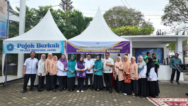 Pojok Berkah TP PKK Provinsi Jambi: Hesti Haris Tegaskan Komitmen Berbagi dan Menguatkan Nilai Kepedulian Sosial