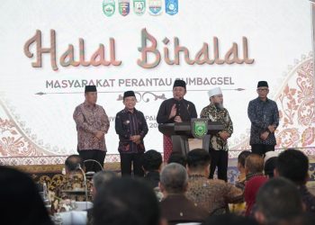Gubernur Al Haris di Halal Bihalal Sumbagsel: Kita Harus Saling Bantu Bangun Daerah