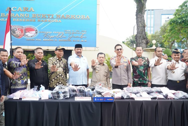 Gubernur Al Haris: Tidak Boleh Ada Ruang Untuk Peredaran Narkoba Di Provinsi Jambi