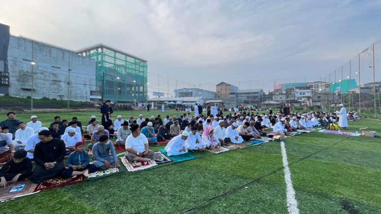 Jambi Business Center Gelar Sholat Idul Adha 1447 H Perdana di Lapangan Mini Soccer JBC