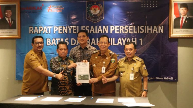 Gubernur Al Haris: Batang Hari dan Muaro Jambi Sepakat Serahkan Keputusan Tapal Batas Ke Kemendagri