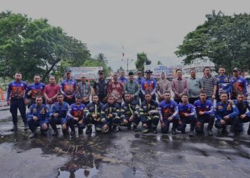 Wali Kota Maulana Beri Motivasi Kepada Tim Kota Jambi Yang Akan Bertanding di Firefighter Skill Competition di Kota Palembang
