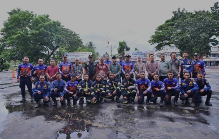 Wali Kota Maulana Beri Motivasi Kepada Tim Kota Jambi Yang Akan Bertanding di Firefighter Skill Competition di Kota Palembang