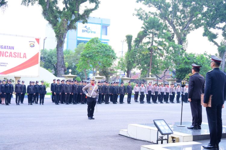 Polda Jambi Gelar Upacara Hari Lahir Pancasila 2026, Teguhkan Komitmen Implementasi Nilai-Nilai Pancasila Menuju Indonesia Emas 2045