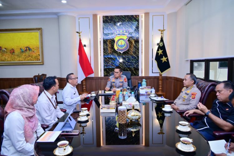 Kapolda Jambi Terima Audiensi BPS Provinsi Jambi, Siap Dukung dan Kawal Sensus Ekonomi 2026
