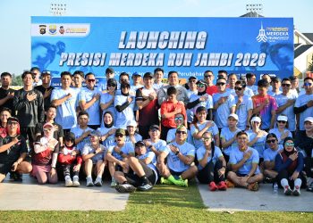 Polda Jambi Launching Presisi Merdeka Run Jambi 2026, Wujudkan Semangat “Satu Langkah, Sejuta Perubahan