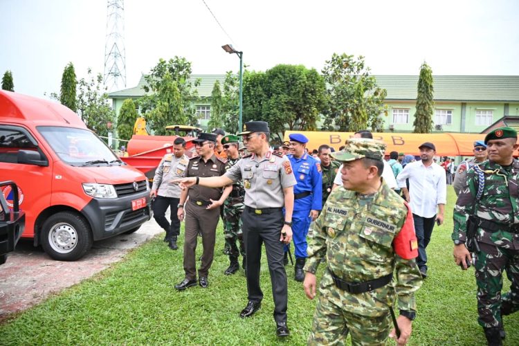 Apel Siaga Darurat Karhutla 2026, Polda Jambi Siap Perkuat Sinergi Cegah Kebakaran Hutan dan Lahan