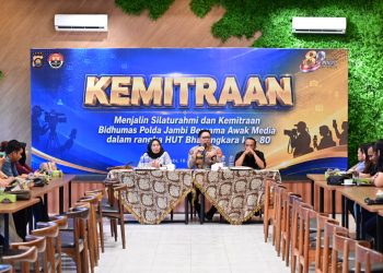 Polda Jambi Perkuat Sinergi dengan Awak Media melalui Kegiatan Kemitraan