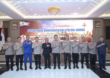 Sambut Hari Bhayangkara ke-80, Polda Jambi Gelar Doa Bersama Lintas Agama Wujud Syukur dan Pengabdian Untuk Masyarakat
