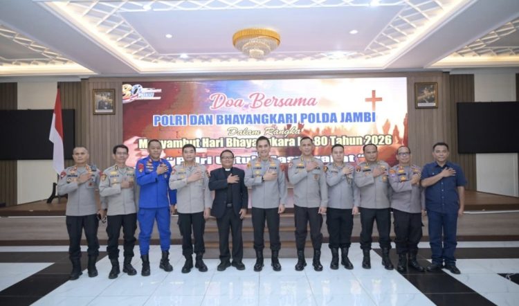 Sambut Hari Bhayangkara ke-80, Polda Jambi Gelar Doa Bersama Lintas Agama Wujud Syukur dan Pengabdian Untuk Masyarakat