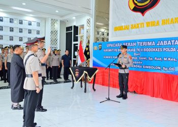 Kapolda Jambi Pimpin Sertijab Karumkit RS Bhayangkara, Perkuat Pelayanan Kesehatan Presisi Untuk Masyarakat