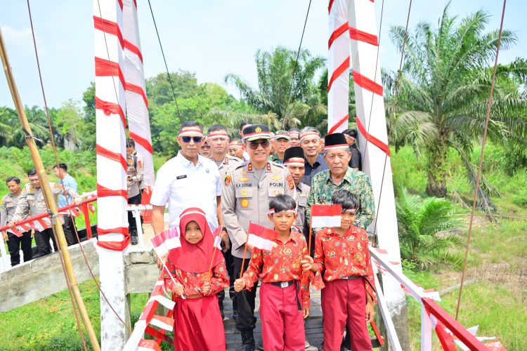 Jembatan Merah Putih Presisi Diresmikan, Pangkas Jarak Dan Waktu Tempuh Masyarakat
