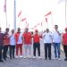 Wakapolda Jambi Ikuti Pemasangan 1.000 Bendera Merah Putih Sambut HUT ke-81 Kemerdekaan RI