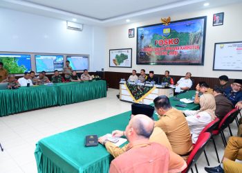 Kapolda Jambi Ikuti Zoom Meeting Presiden RI Bahas Kesiapsiagaan Karhutla