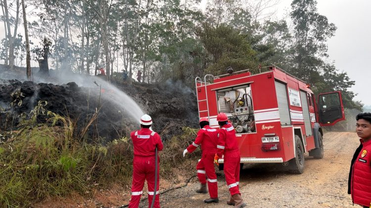 Pertamina EP Bantu Padamkan Lima Titik Kebakaran Lahan Di Jambi