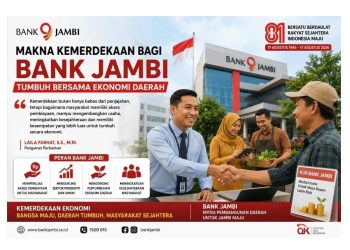 Makna Kemerdekaan bagi Bank Jambi: Tumbuh Bersama Ekonomi Daerah