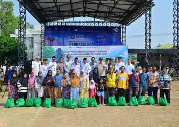 Polda Jambi Dukung Gerakan Pangan Murah, Kabid Humas Hadiri Kegiatan HUT ke-64 LPP TVRI
