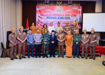 Polda Jambi Dukung Pewarisan Semangat Juang ’45 dalam Musda LVRI Provinsi Jambi