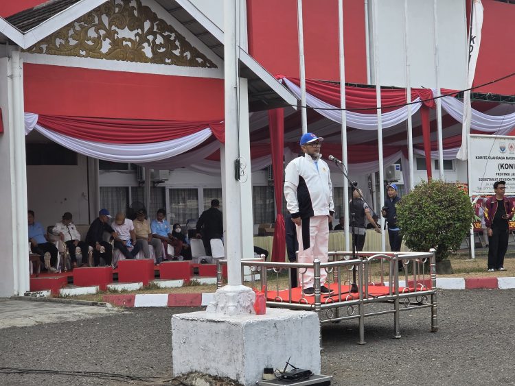 Koni Provinsi Jambi Gelar Upacara Peringatan HAORNAS Dan HUT Koni