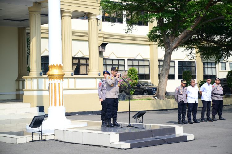 Polda Jambi Gelar Apel Operasi Jaran Siginjai 2026, Tekan Tindak Pidana Curanmor