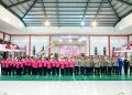 Turnamen Voli Kapolda Cup Meriahkan HKGB ke-74, Pererat Silaturahmi Bhayangkari Polda Jambi